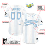 Custom Stripe Fashion Personalized Authentic Baseball Jersey BSBJ01-E025078-5
